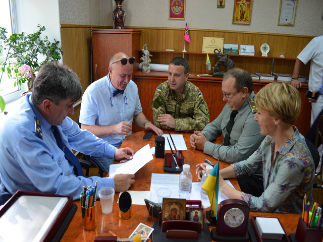 Меморандум о сотрудничестве между Военно-медицинским департаментом МОУ и Украинской ассоциацией стоматологов